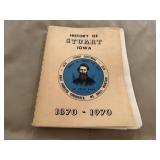 History of Stuart, Iowa booklet