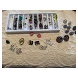 Assorted earrings