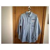 Dale Earnhardt denim button up shirt