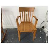 Oak office chair