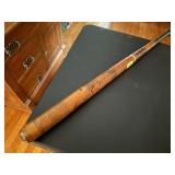 Hand carved wooden bat