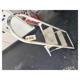 Folding step stool
