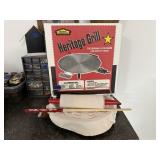 NOS Hertiage all purpose grill, lefse spatula,
