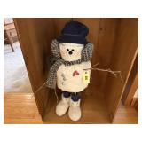Handmade snowman decoration