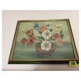 Floral bouquet artwork