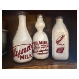 Flynn Dairy bottles (3)