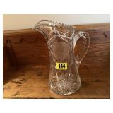 Crystal beverage pitcher