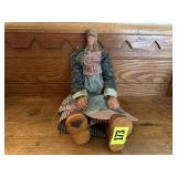 Folk art farm wife
