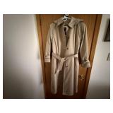 London Fog lined trench coat