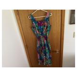 Handmade tropical romper