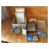 Assorted picture frames