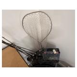 Corner organizer, fishing gear, net, tackle box,