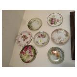 Floral decorative china plates (7)