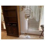 Bird cage stand