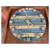 Battery operated wall clock