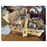 Basket of faux presents