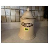 Pfaltzgraff pottery cookie jar