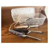 Tote of curling irons