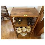 Oak bookcase, no contents included