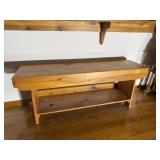 Farmhouse bench