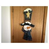 Snowman wall sign