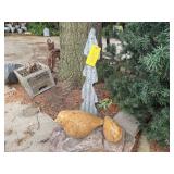 Garden tree, birds (2)