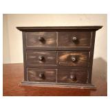 Miniature chest of drawers