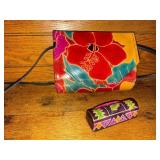 Tropical purse, lipstick case