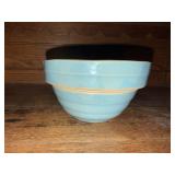 Blue stoneware bowl