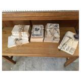 Upcycled book stacks