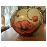 Poppy hand painted bowl