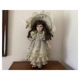 Victorian porcelain doll