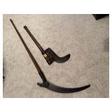 Primitive scythes, cutters (2)