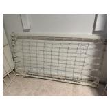 Iron baby crib, no mattress