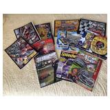 Nascar, racing magazines, programs