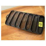 Cast iron corn bread pan