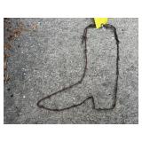 Barbed wire boot