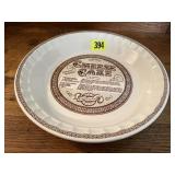 Country Harvest Cheese cake plate