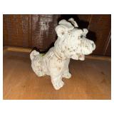 Dog statue