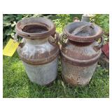Milk cans (2)