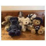 Plush teddy bear collection