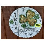 Irish stepping stone wall plaque