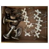 Box of knobs, hooks