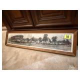 Antique Flynn Dairy panoramic company photograph