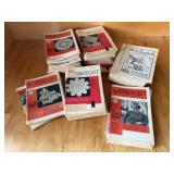 Vintage Work Basket craft magazines