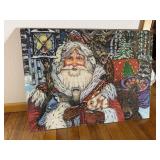 Christmas puzzle artwork