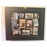 Black & white photo board