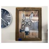 Donkey wall decor
