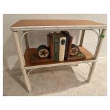 Side table, no contents included