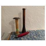 Wood thread spools